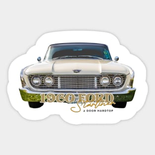 1960 Ford Starliner 2 Door Hardtop Sticker